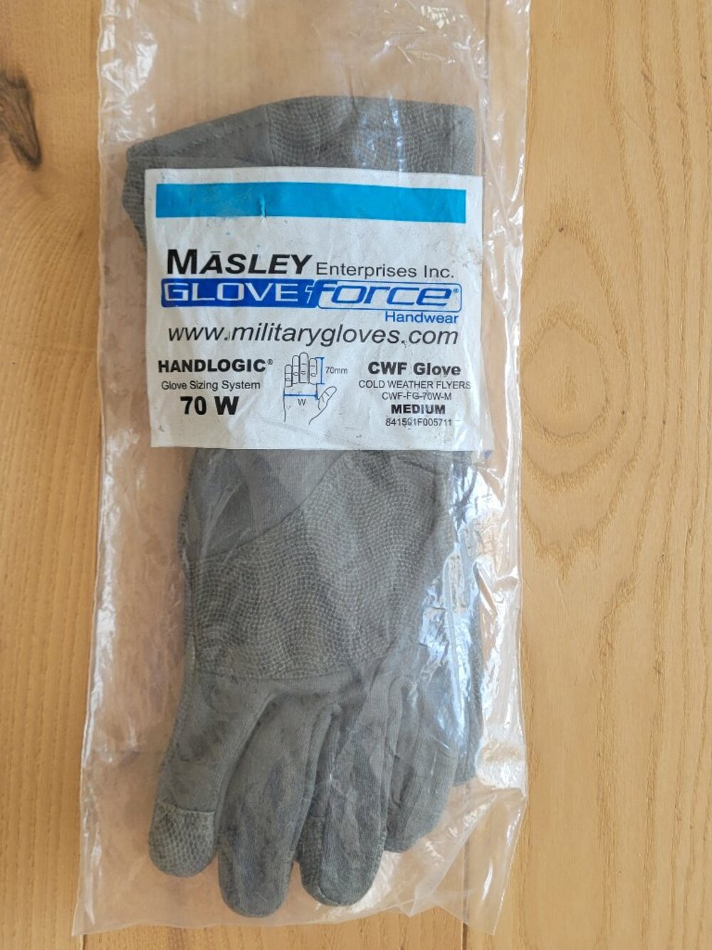 NWT Masley Gore-Tex Fire Resistant Cold Weather Tactical Gloves Medium